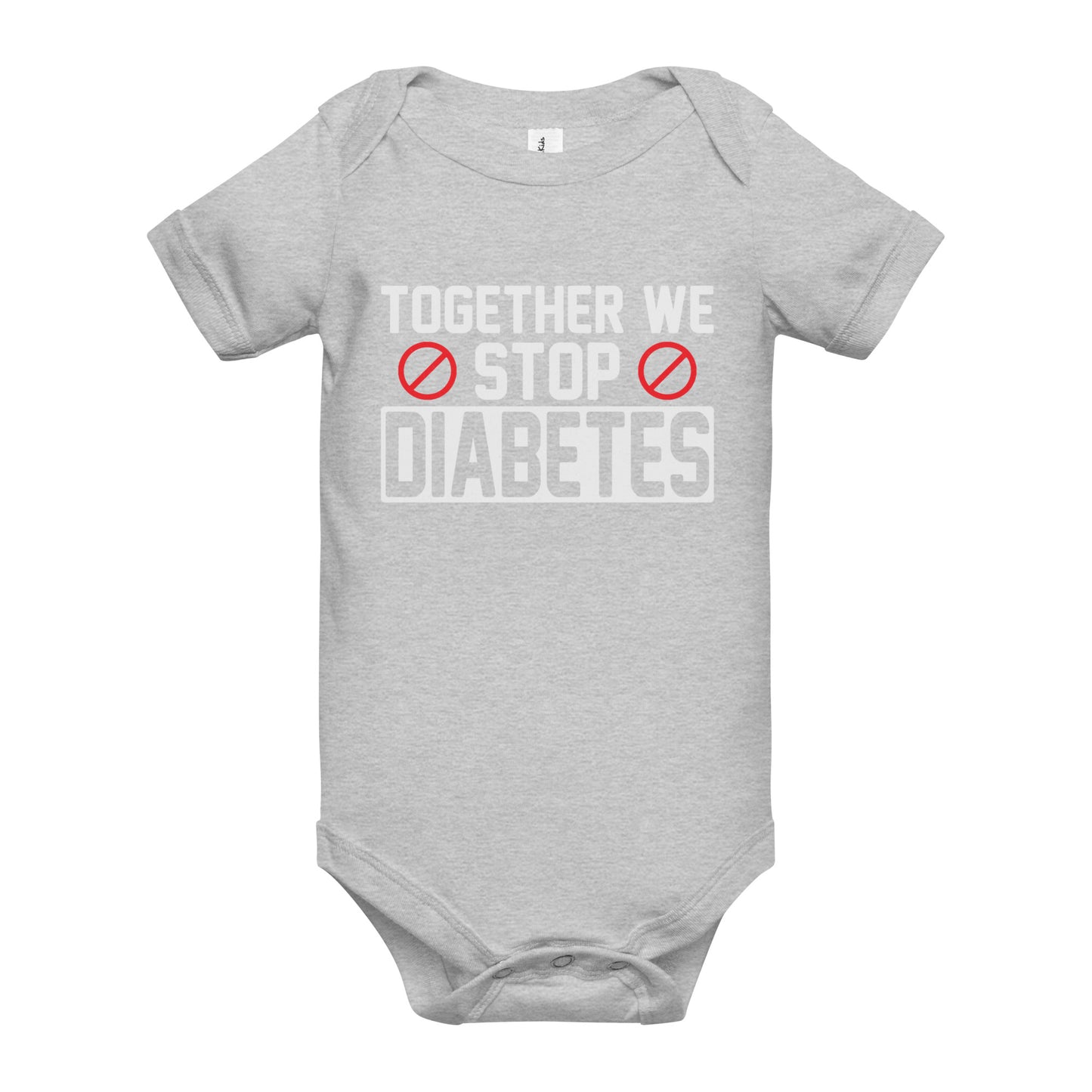 Diabetes Awareness Quality Cotton Bella Canvas Baby Onesie