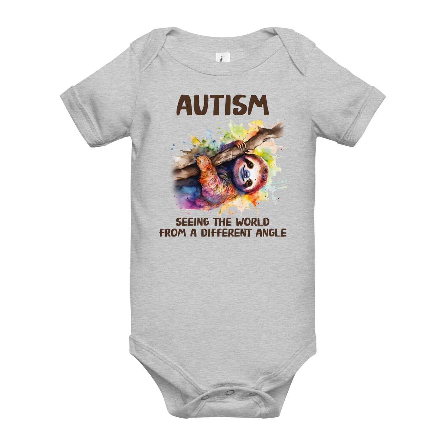 Autism Acceptance Together Quality Cotton Bella Canvas Baby Onesie