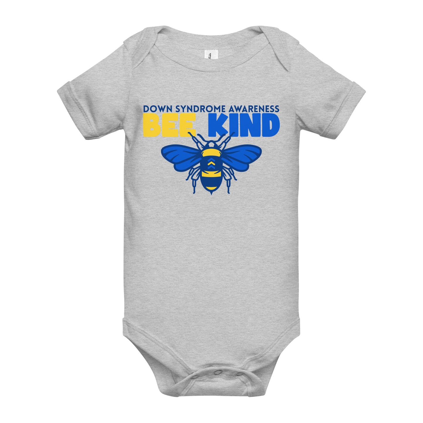 Down Syndrome Awareness Quality Cotton Bella Canvas Baby Onesie