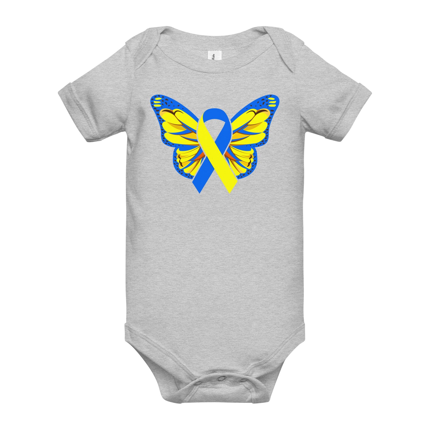 Down Syndrome Awareness Quality Cotton Bella Canvas Baby Onesie