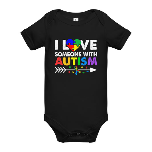 Autism Acceptance Together Quality Cotton Bella Canvas Baby Onesie