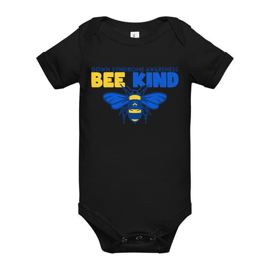 Down Syndrome Awareness Quality Cotton Bella Canvas Baby Onesie
