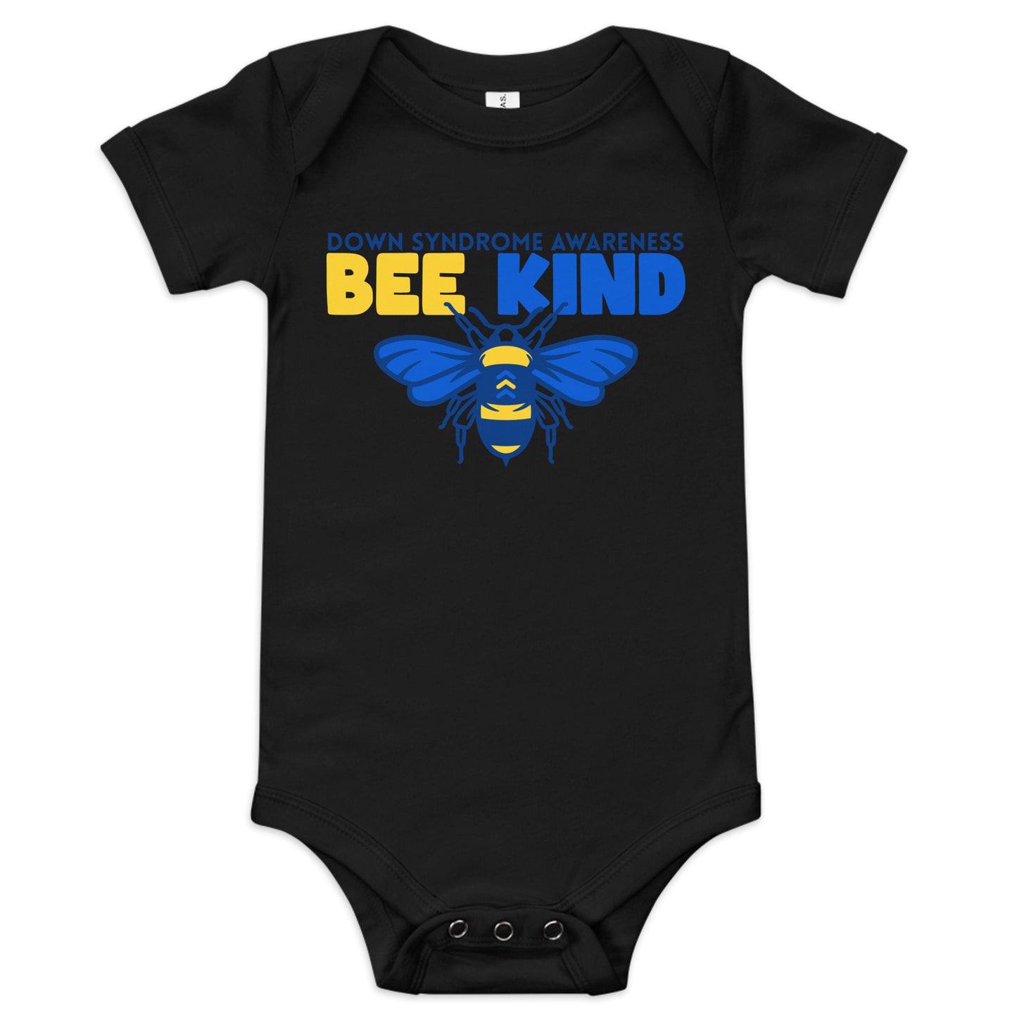 Down Syndrome Awareness Quality Cotton Bella Canvas Baby Onesie