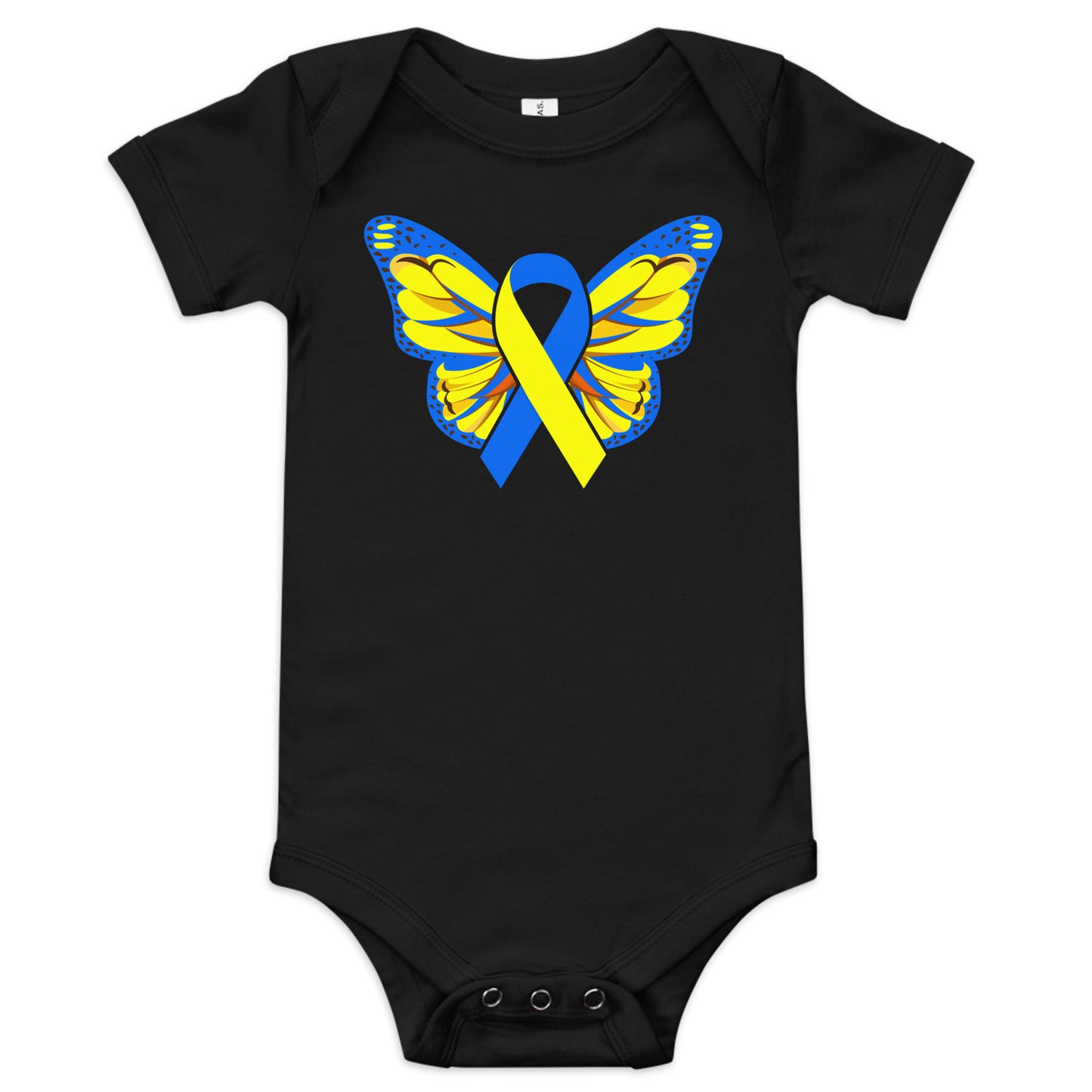 Down Syndrome Awareness Quality Cotton Bella Canvas Baby Onesie