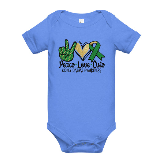 Kidney Awareness Quality Cotton Bella Canvas Baby Onesie