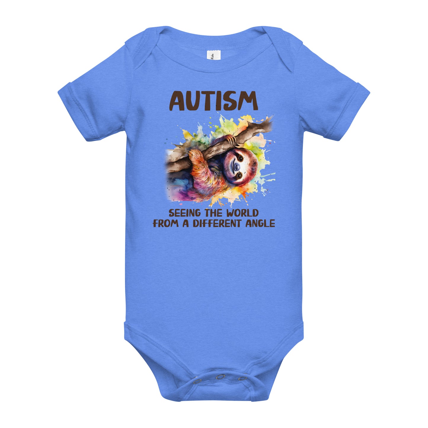 Autism Acceptance Together Quality Cotton Bella Canvas Baby Onesie