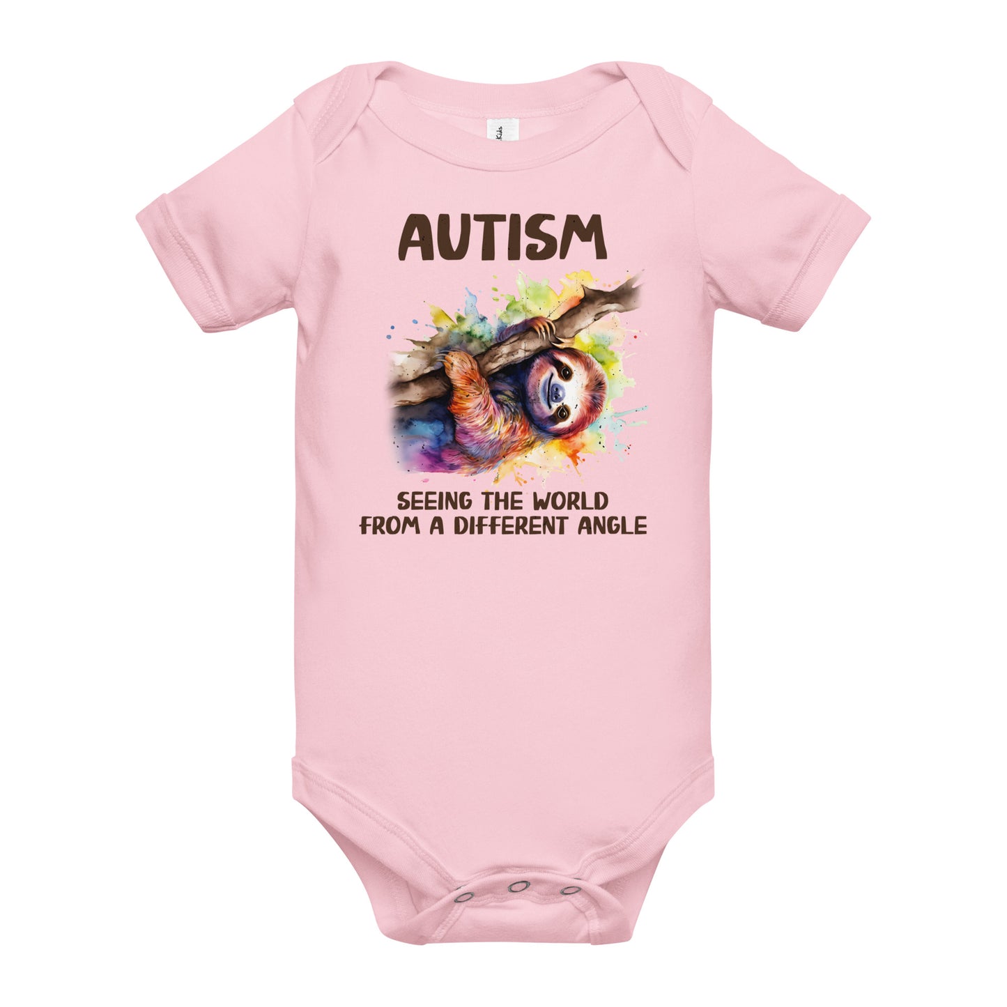Autism Acceptance Together Quality Cotton Bella Canvas Baby Onesie