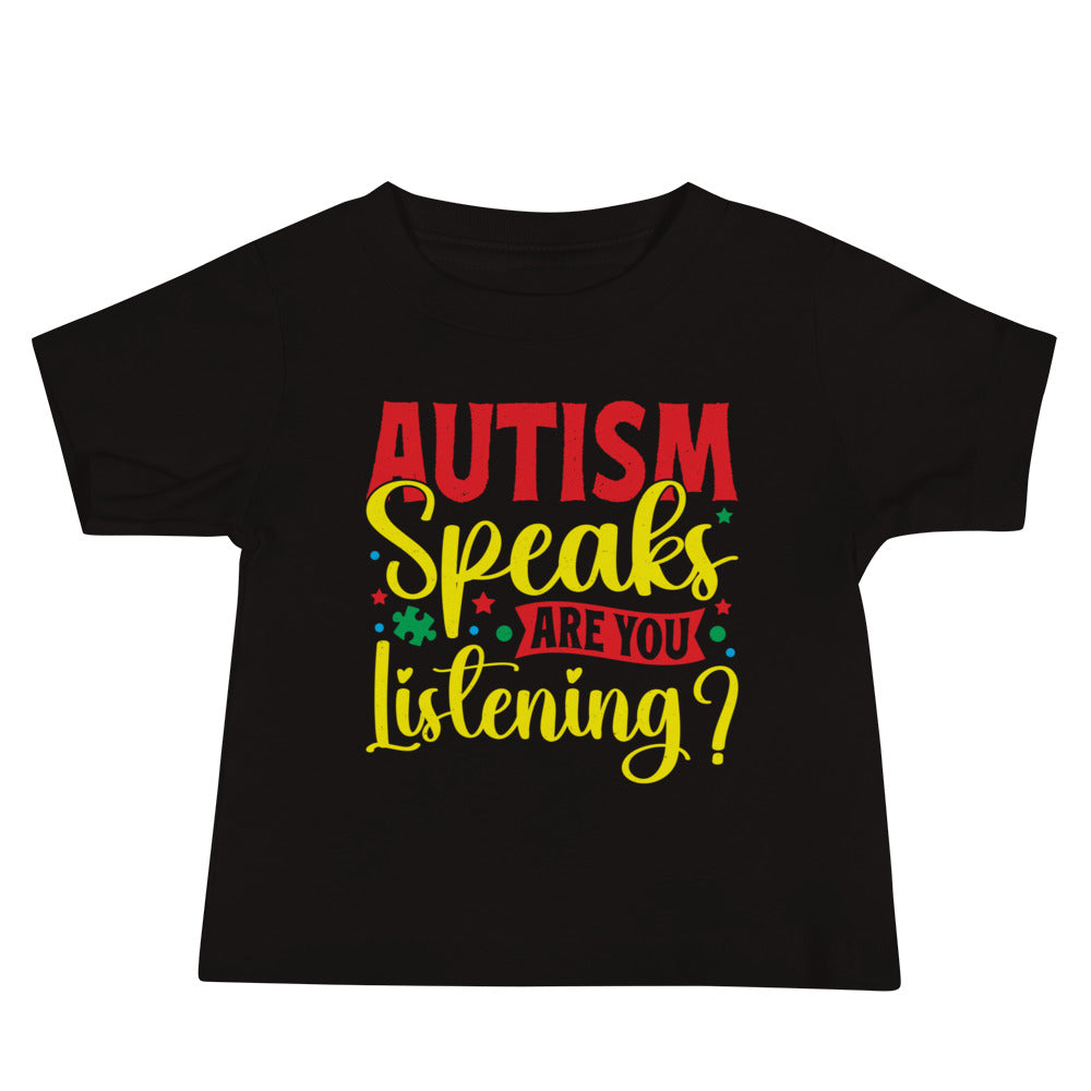 Autism Acceptance Together Quality Cotton Bella Canvas Baby T-Shirt