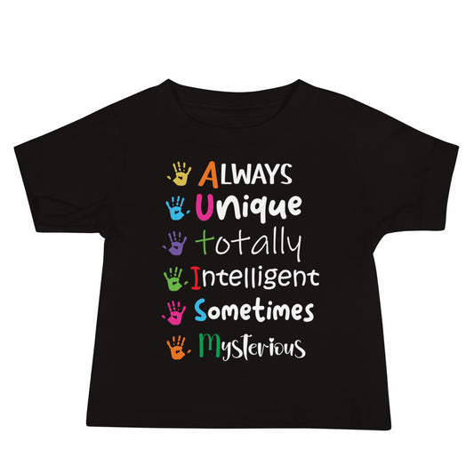 Autism Acceptance Together Quality Cotton Bella Canvas Baby T-Shirt