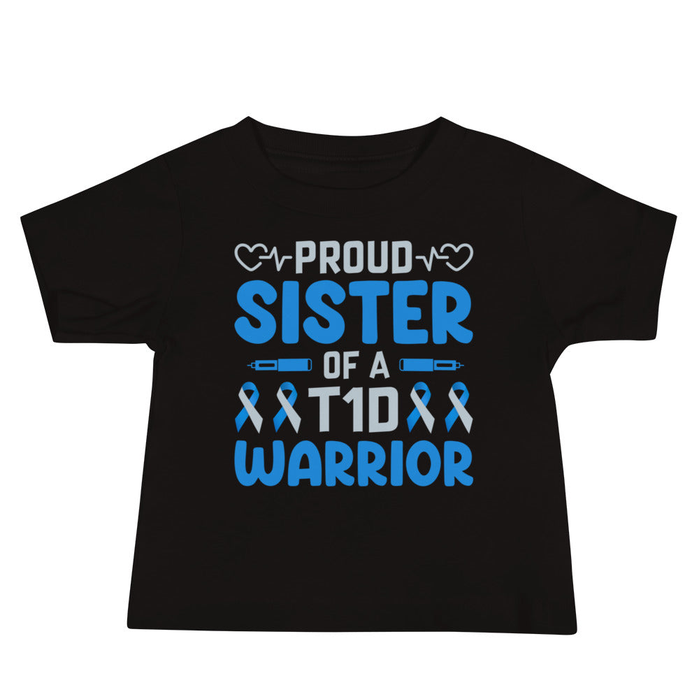 Diabetes Awareness Quality Cotton Bella Canvas Baby T-Shirt