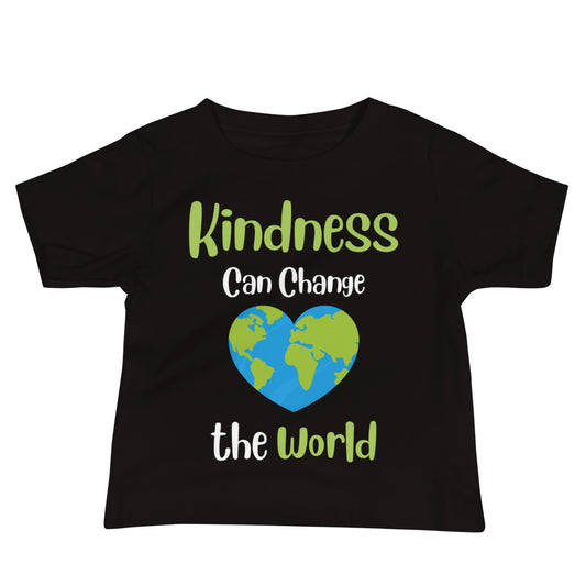 Kindness Can Change the World Quality Cotton Bella Canvas Baby T-Shirt