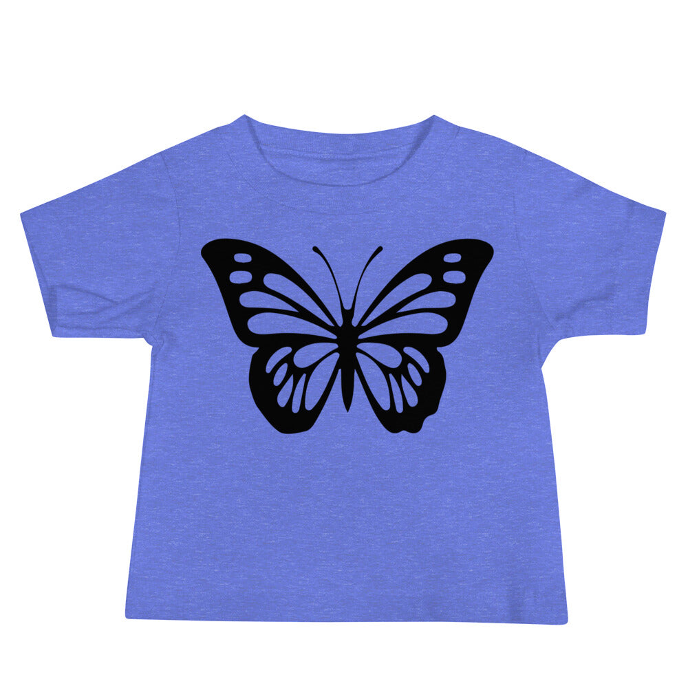 Positivity Butterfly Quality Cotton Bella Canvas Baby T-Shirt