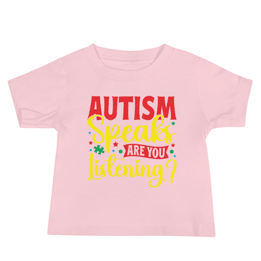 Autism Acceptance Together Quality Cotton Bella Canvas Baby T-Shirt