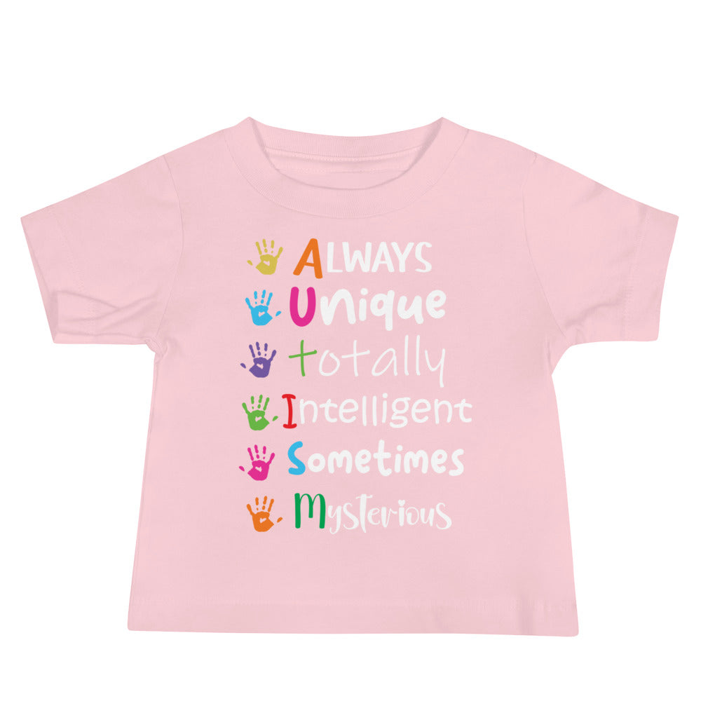 Autism Acceptance Together Quality Cotton Bella Canvas Baby T-Shirt