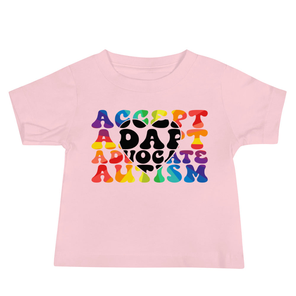Autism Acceptance Together Quality Cotton Bella Canvas Baby T-Shirt