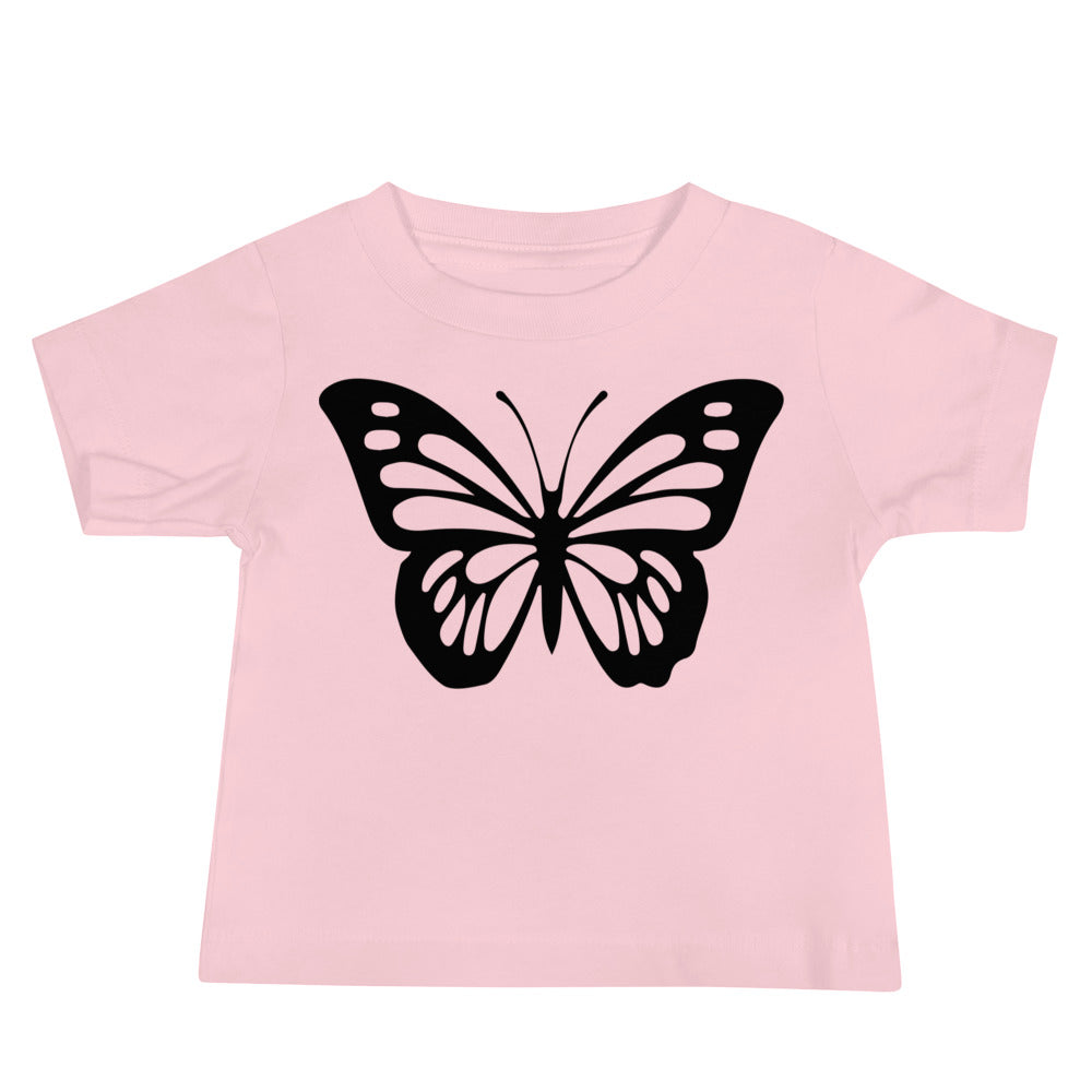 Positivity Butterfly Quality Cotton Bella Canvas Baby T-Shirt