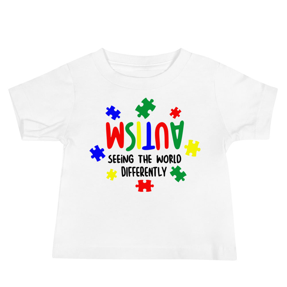 Autism Acceptance Together Quality Cotton Bella Canvas Baby T-Shirt