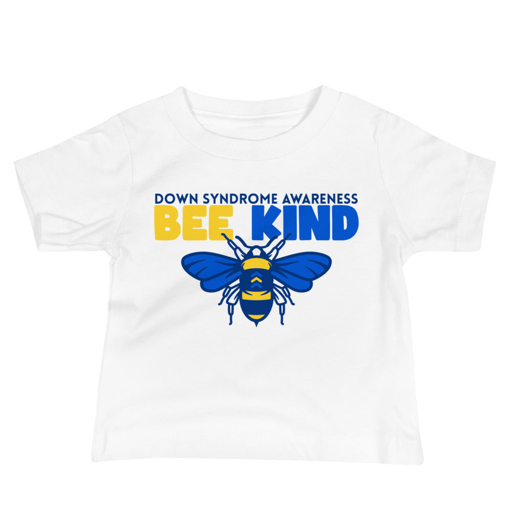 Down Syndrome Awareness Quality Cotton Bella Canvas Baby T-Shirt