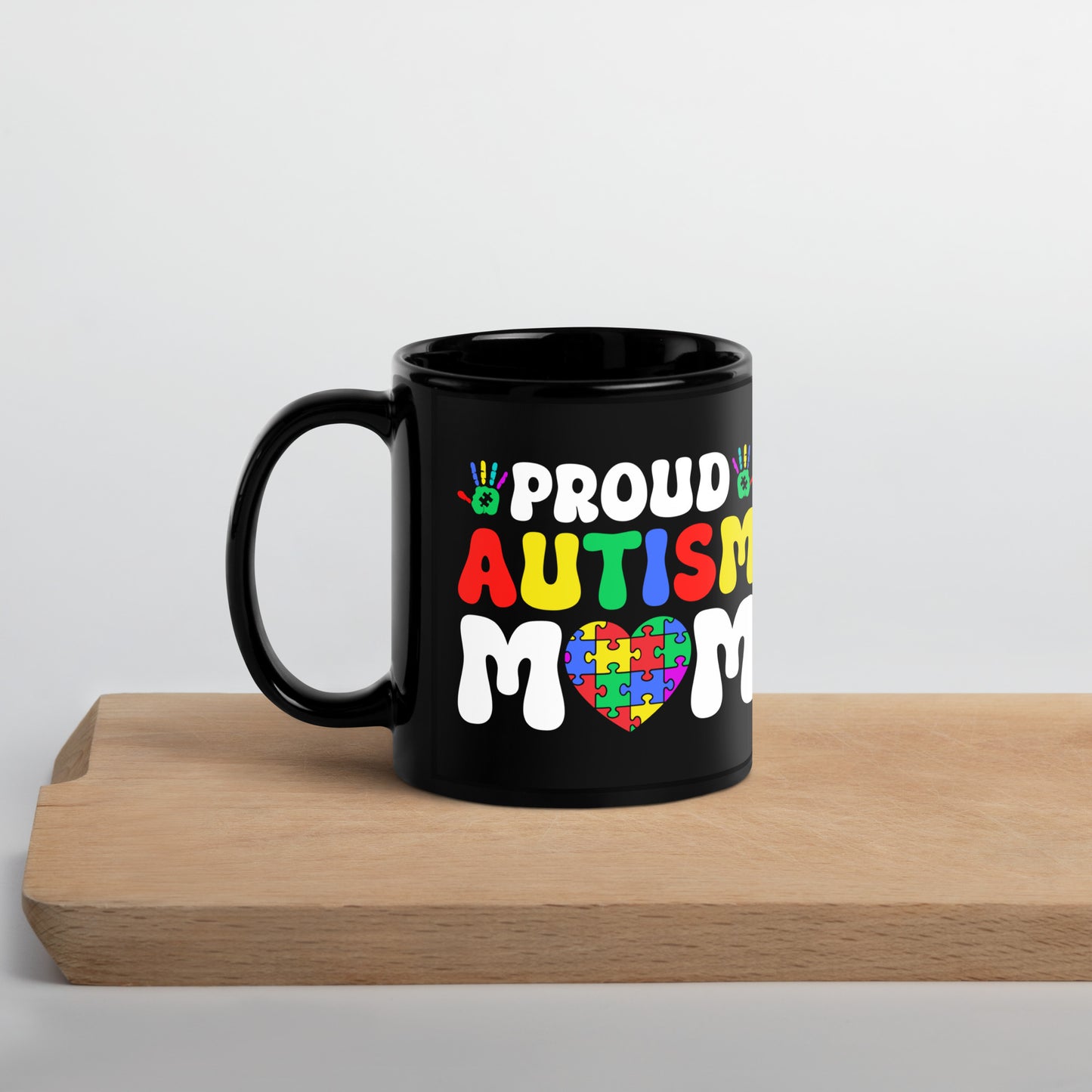 Proud Autism Mom Ceramic Coffee Mug