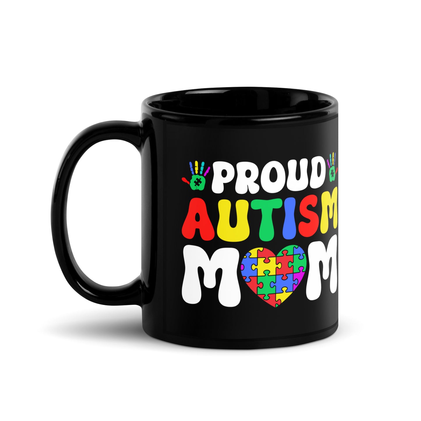 Proud Autism Mom Ceramic Coffee Mug