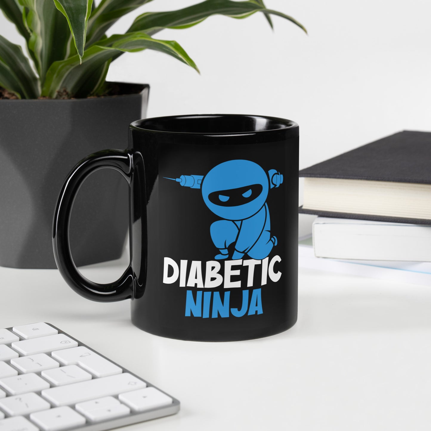 Diabetic Ninja Diabetes Awareness Ceramic Coffee Mug
