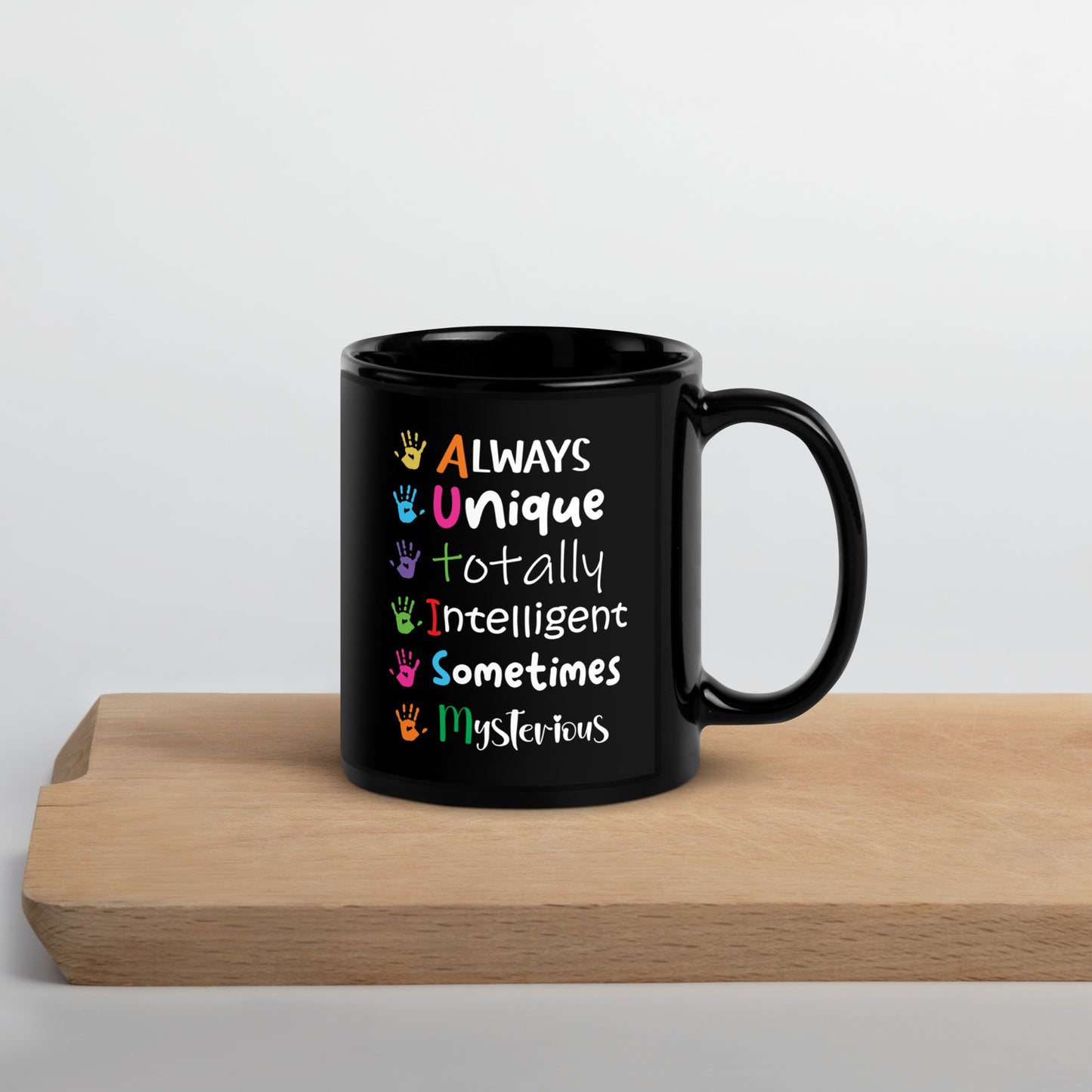 Always Unique Totally Intelligent Sometimes Mysterious Ceramic Coffee Mug