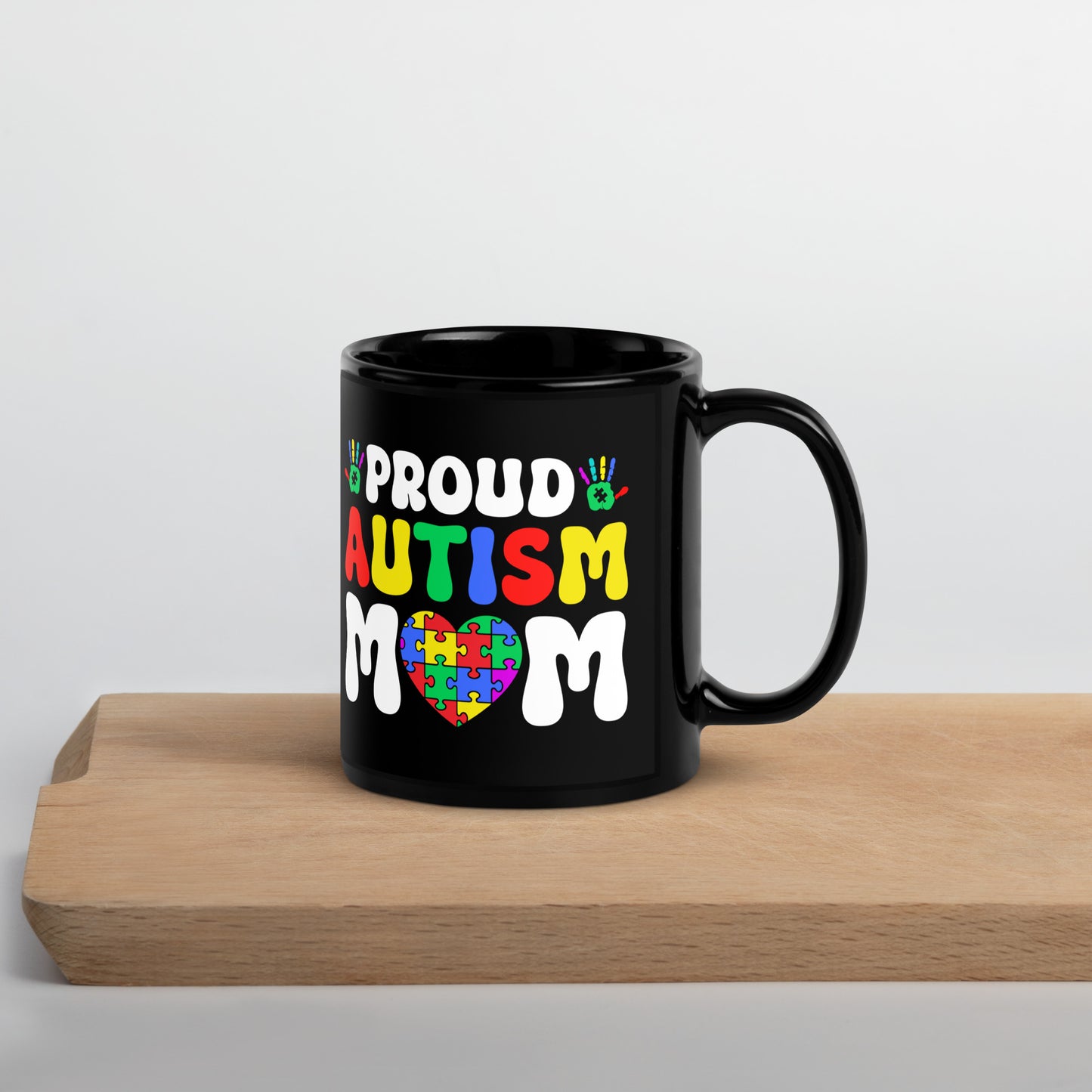Proud Autism Mom Ceramic Coffee Mug