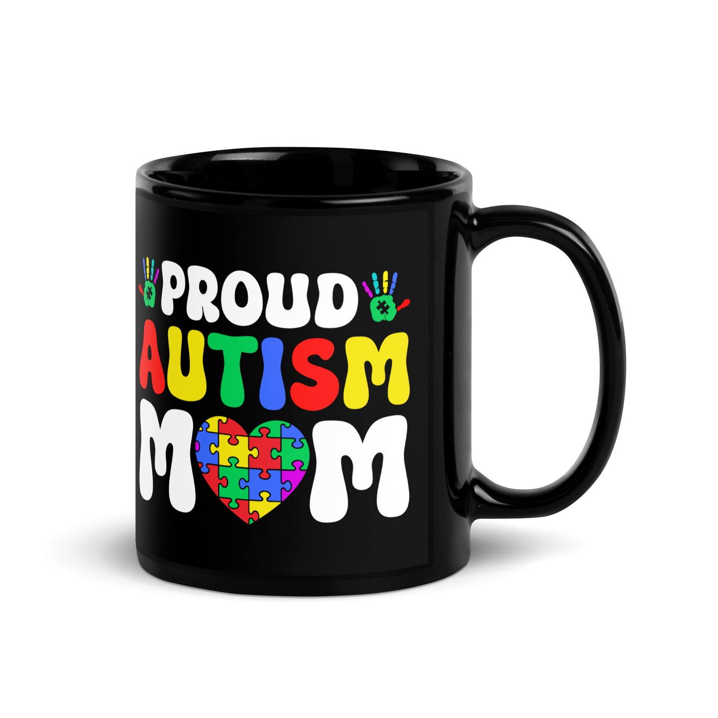 Proud Autism Mom Ceramic Coffee Mug
