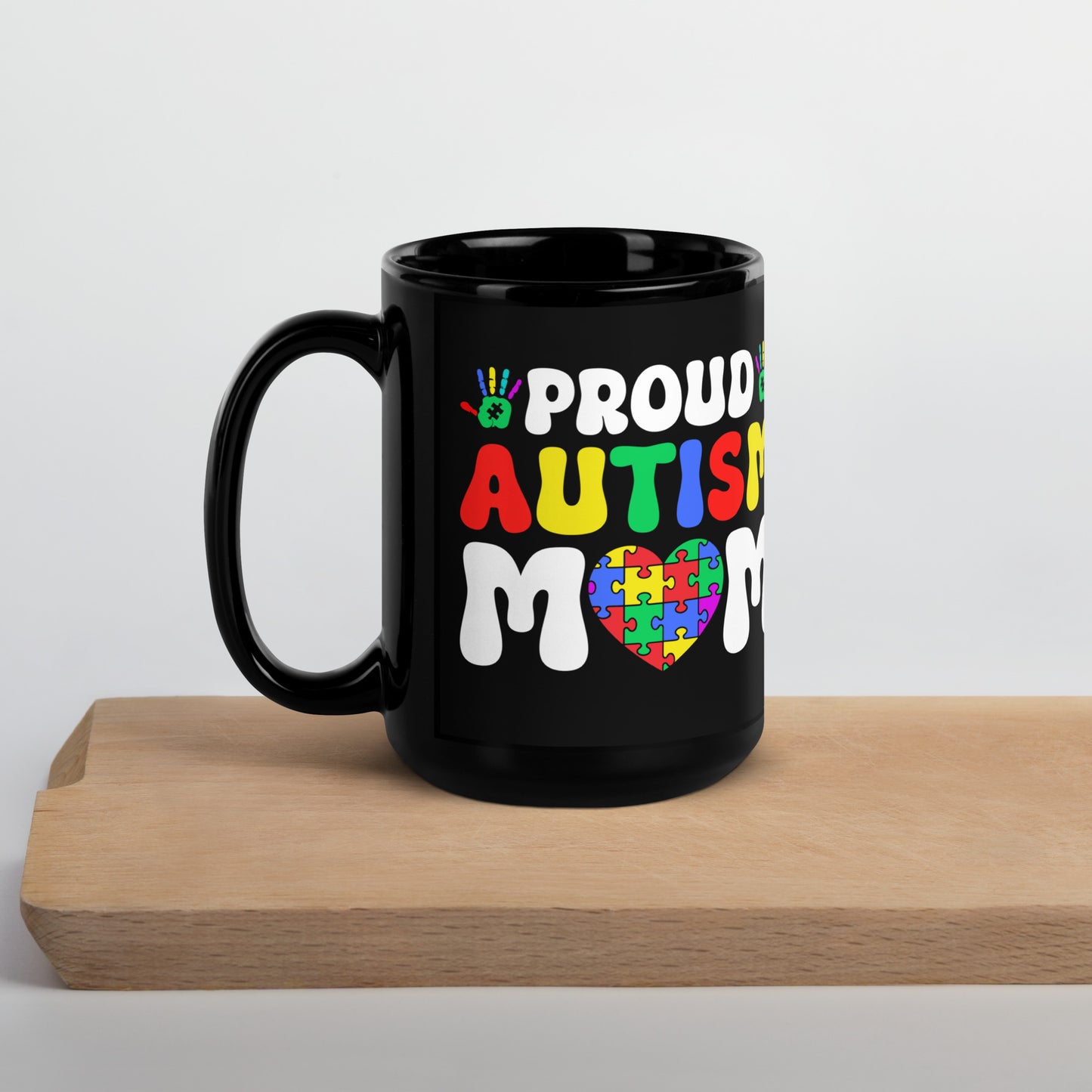 Proud Autism Mom Ceramic Coffee Mug