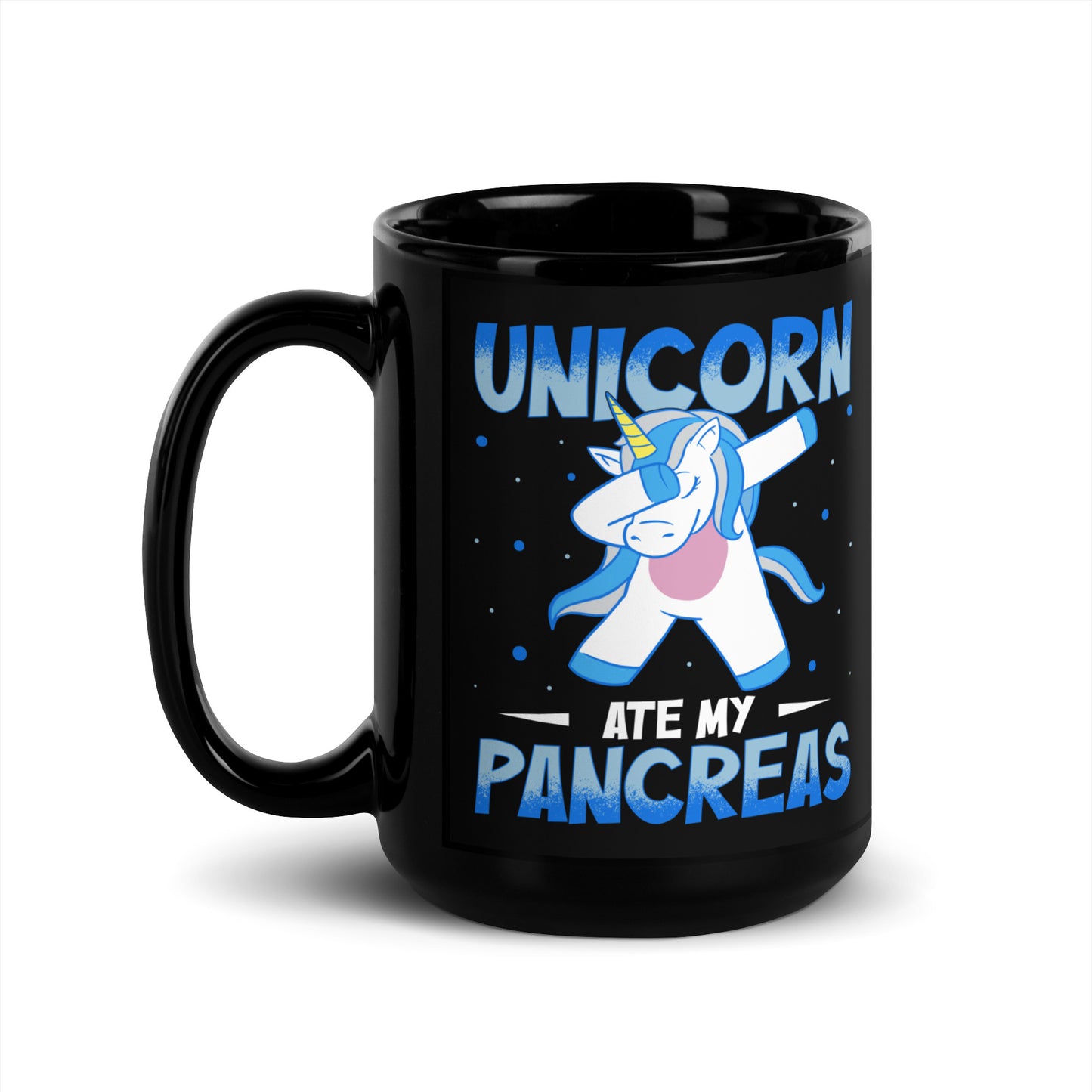 Unicorn Ate My Pancreas Diabetes Awareness Ceramic Coffee Mug