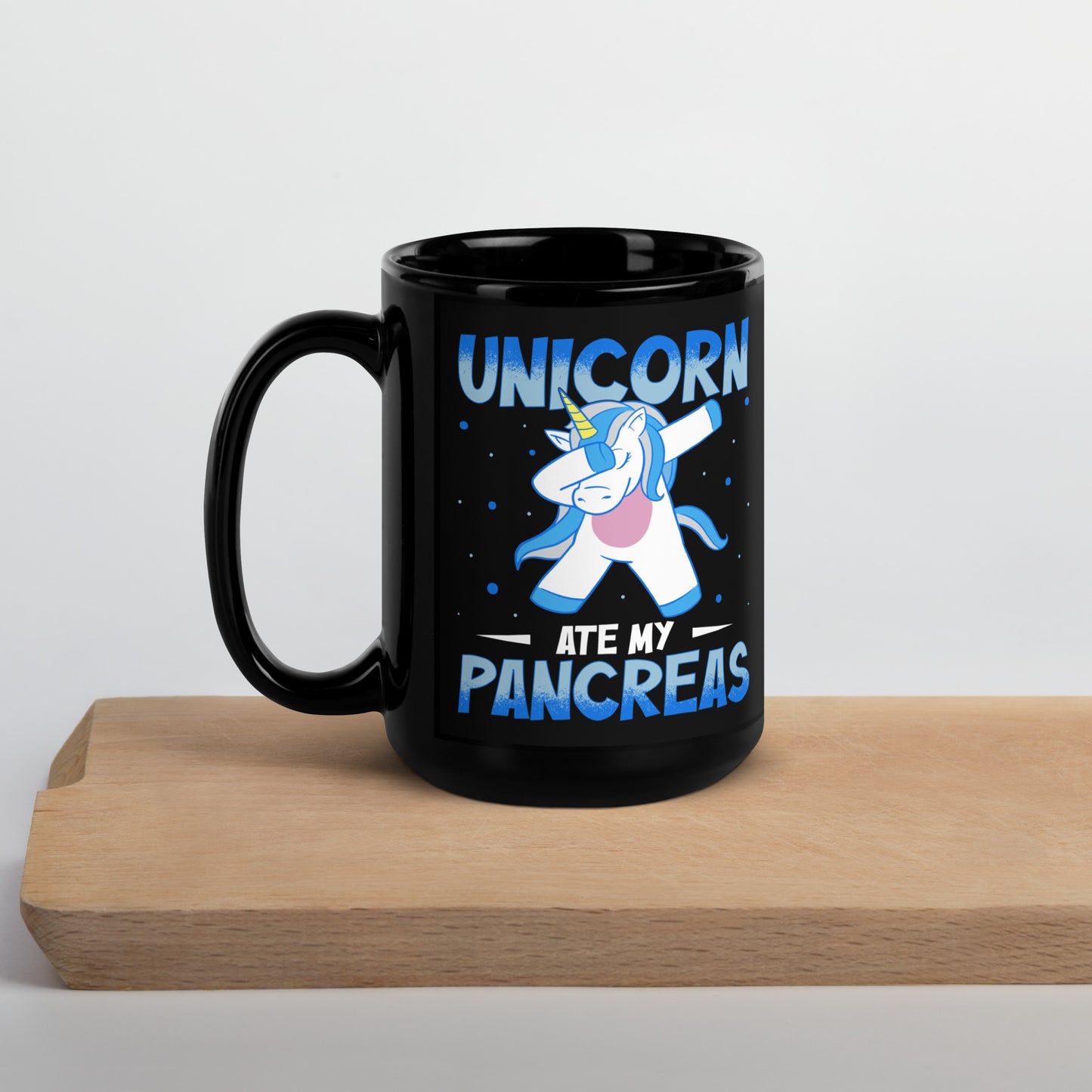 Unicorn Ate My Pancreas Diabetes Awareness Ceramic Coffee Mug