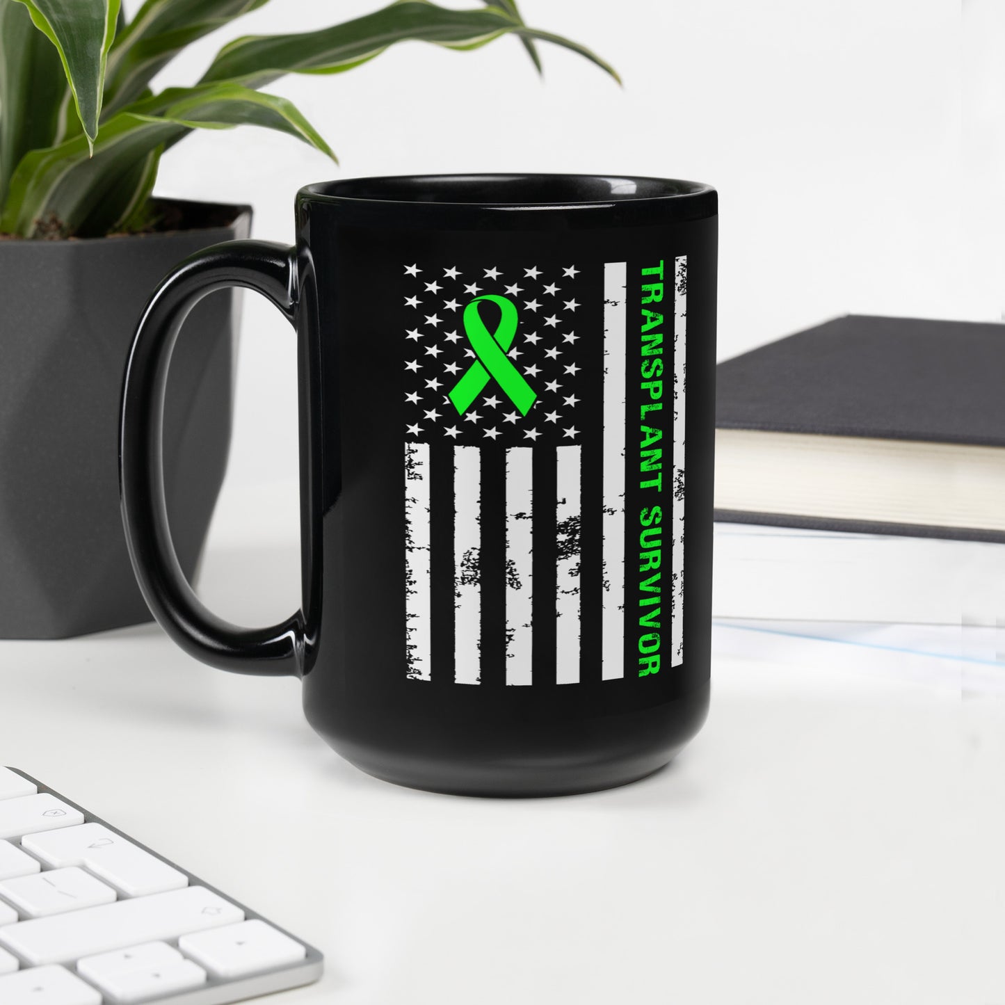 Transplant Survivor Ceramic Coffee Mug