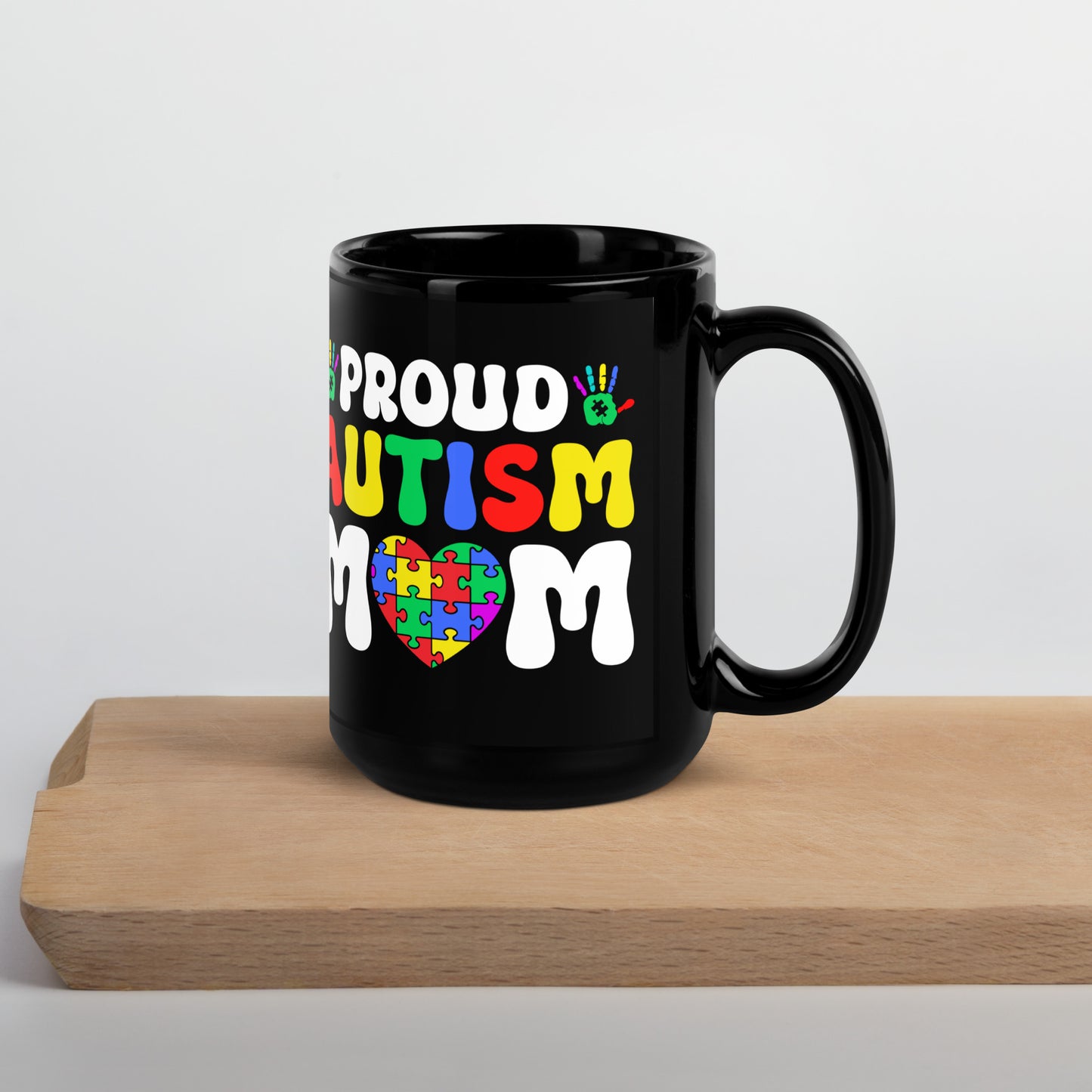 Proud Autism Mom Ceramic Coffee Mug