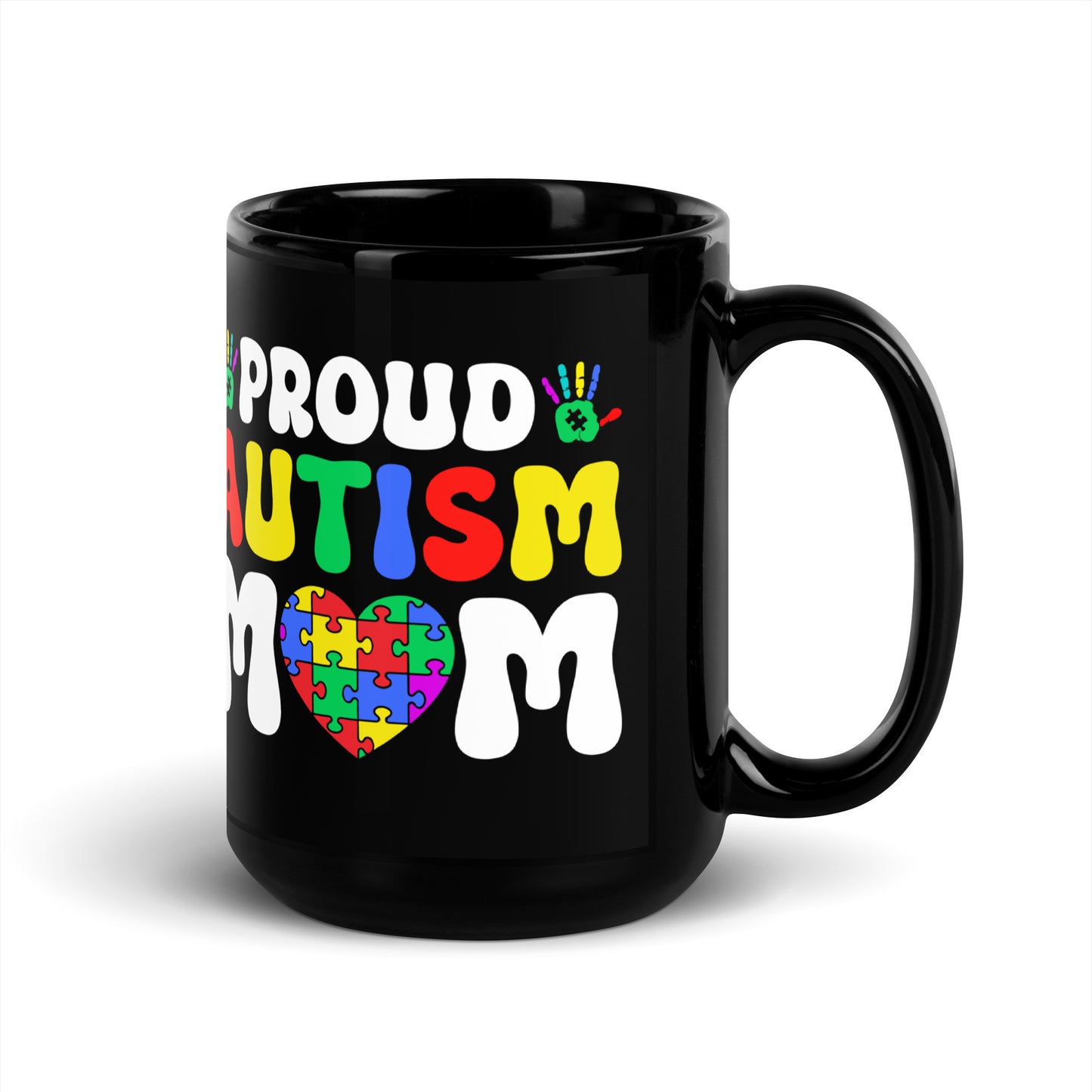 Proud Autism Mom Ceramic Coffee Mug