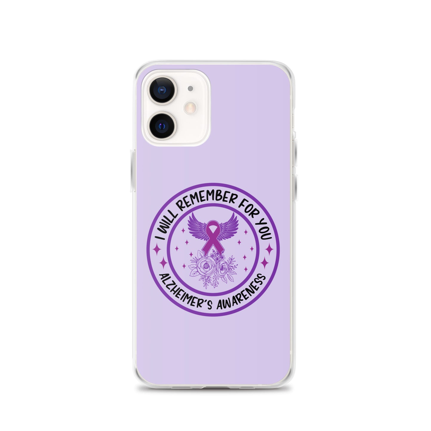 Alzheimer's Awareness Purple Perfect Fit Phone Case for iPhone®