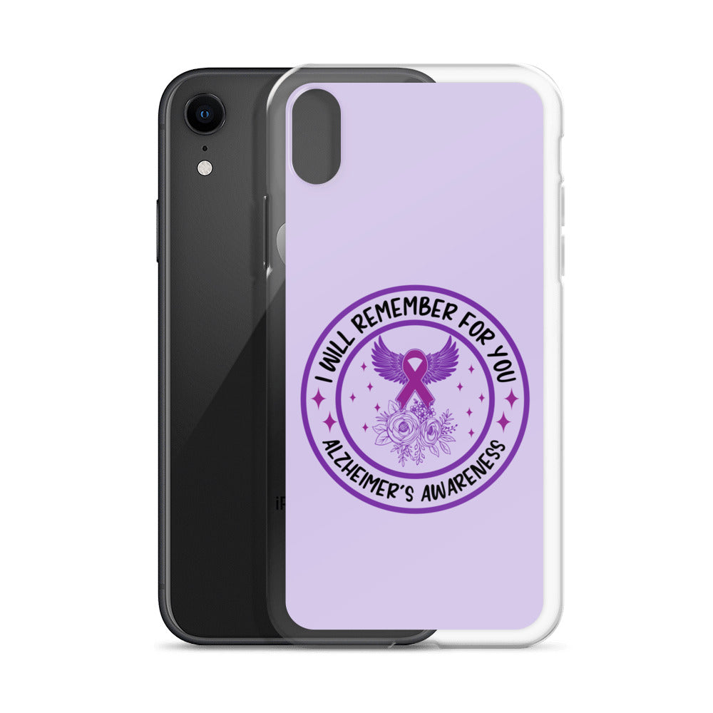 Alzheimer's Awareness Purple Perfect Fit Phone Case for iPhone®
