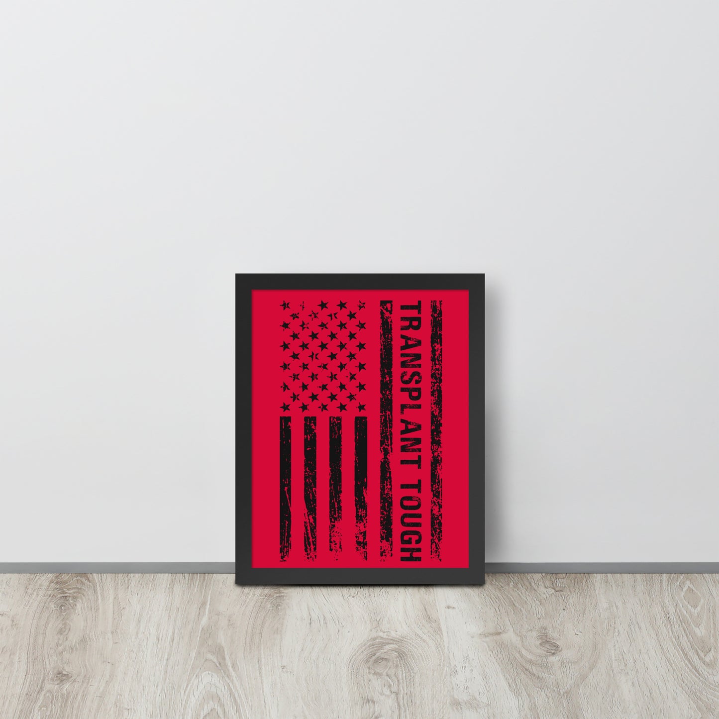 Kidney Awareness Wooden Framed Quality Print
