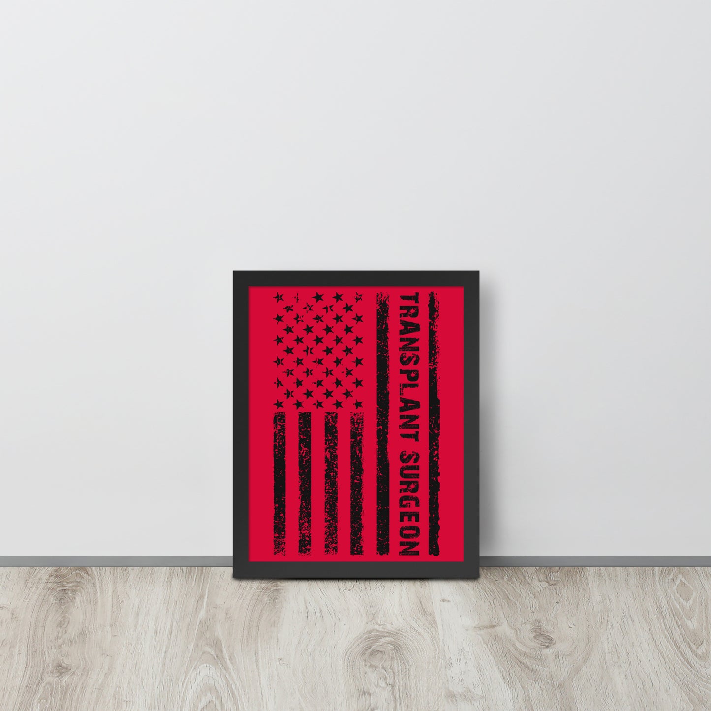 Kidney Awareness Wooden Framed Quality Print