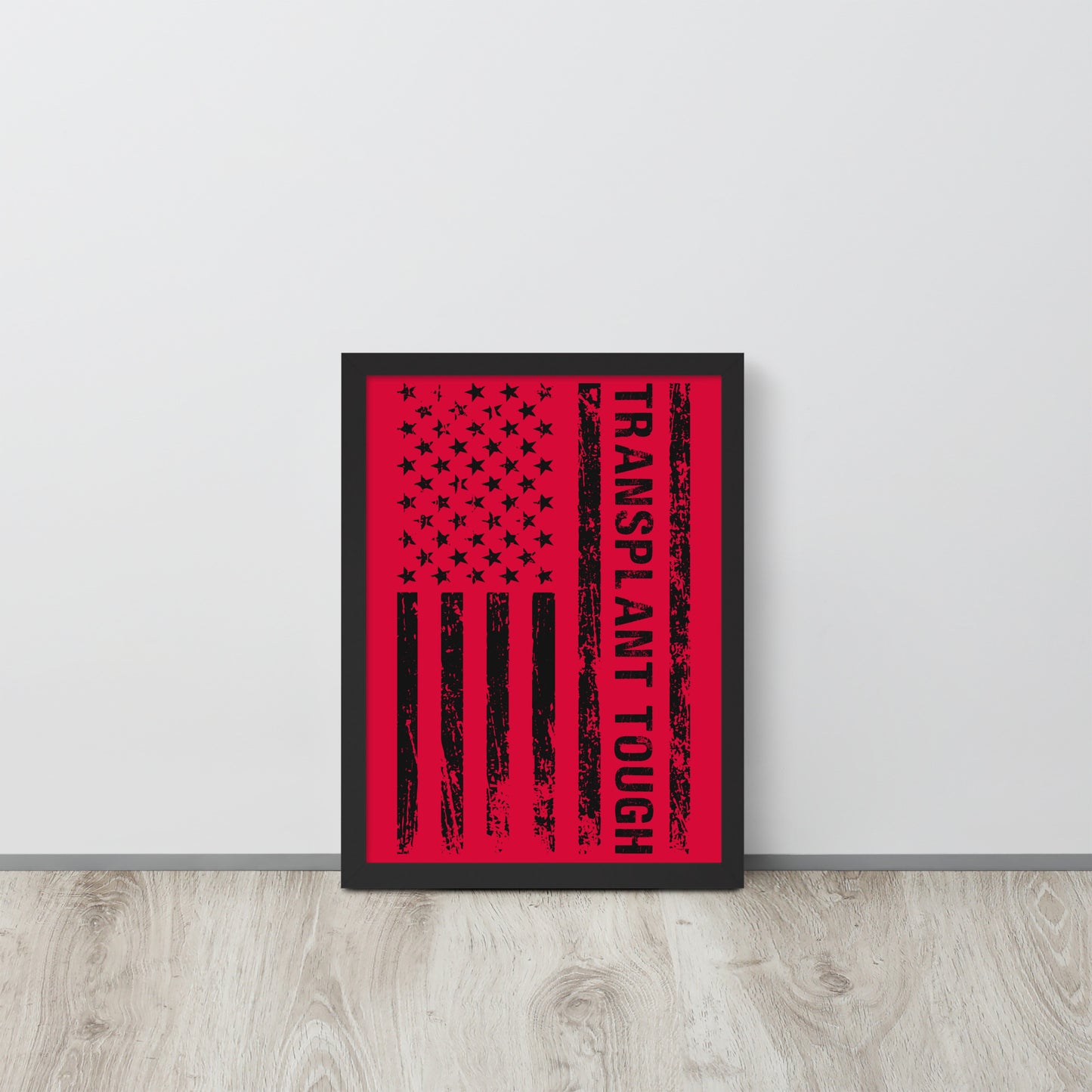 Kidney Awareness Wooden Framed Quality Print