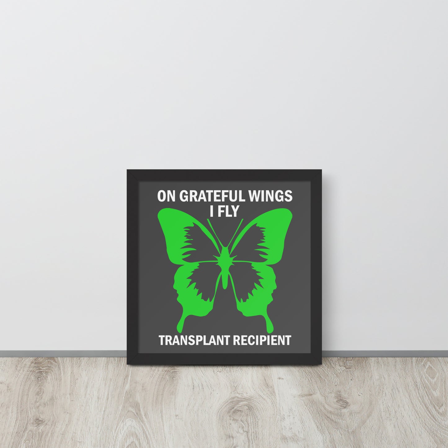 Kidney Awareness Wooden Framed Quality Print