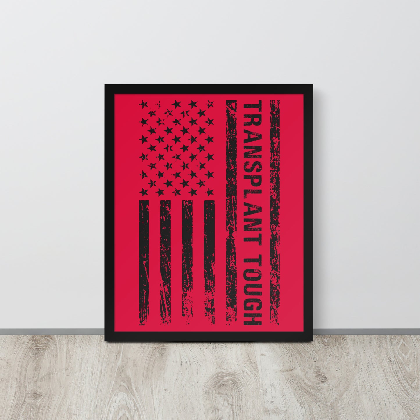 Kidney Awareness Wooden Framed Quality Print