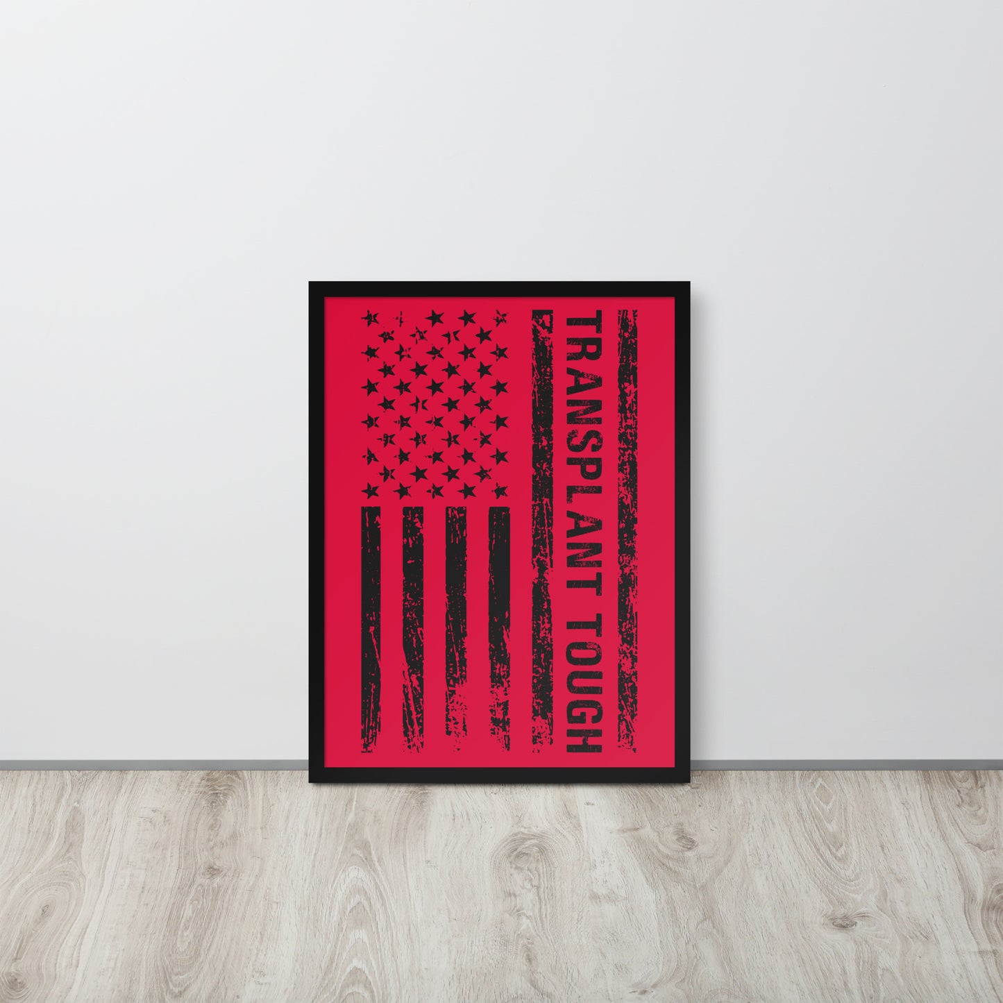 Kidney Awareness Wooden Framed Quality Print