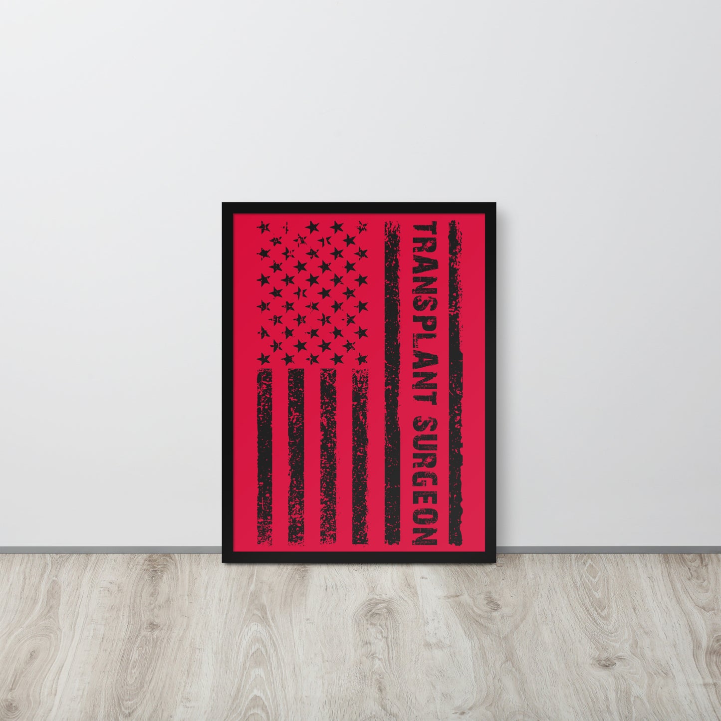 Kidney Awareness Wooden Framed Quality Print