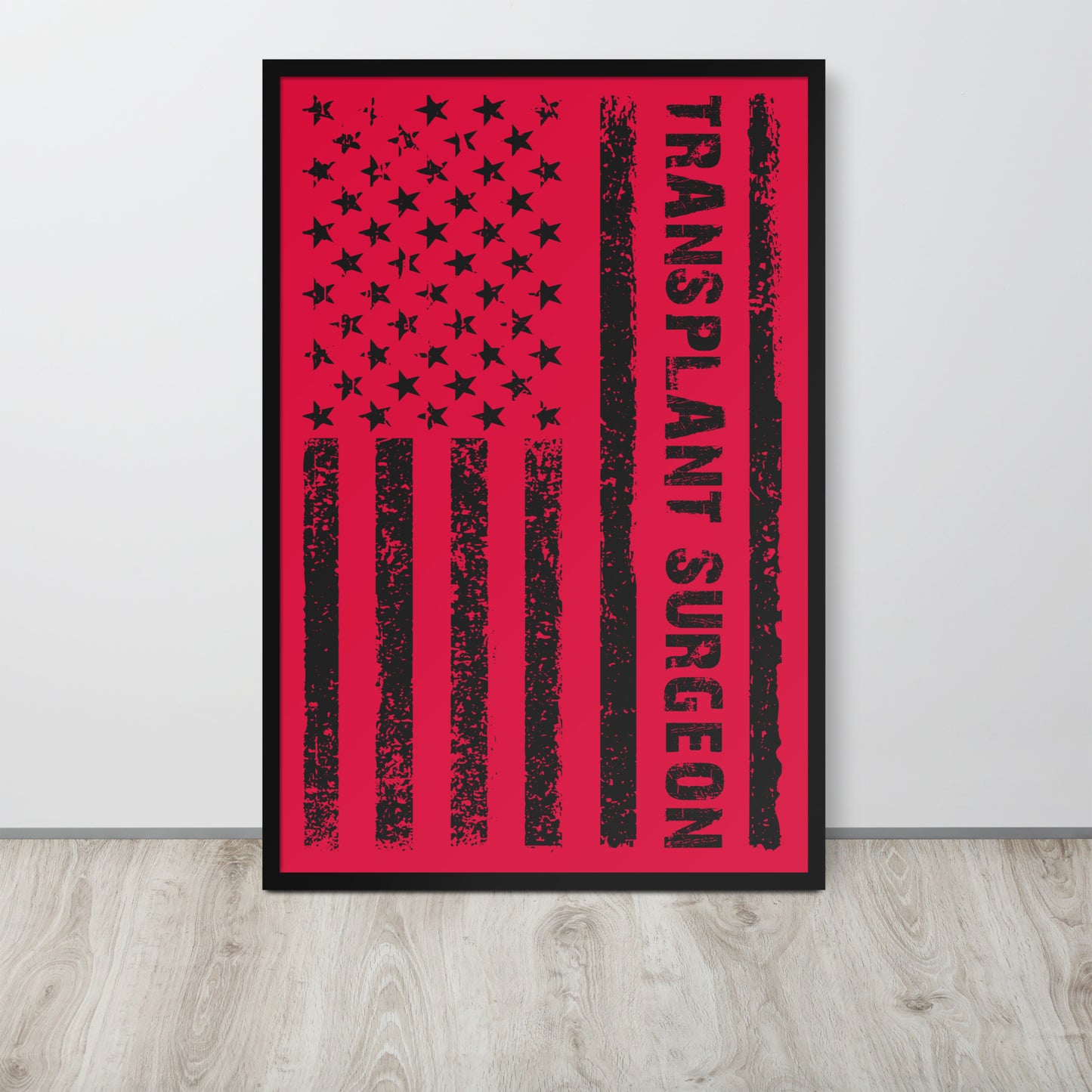 Kidney Awareness Wooden Framed Quality Print