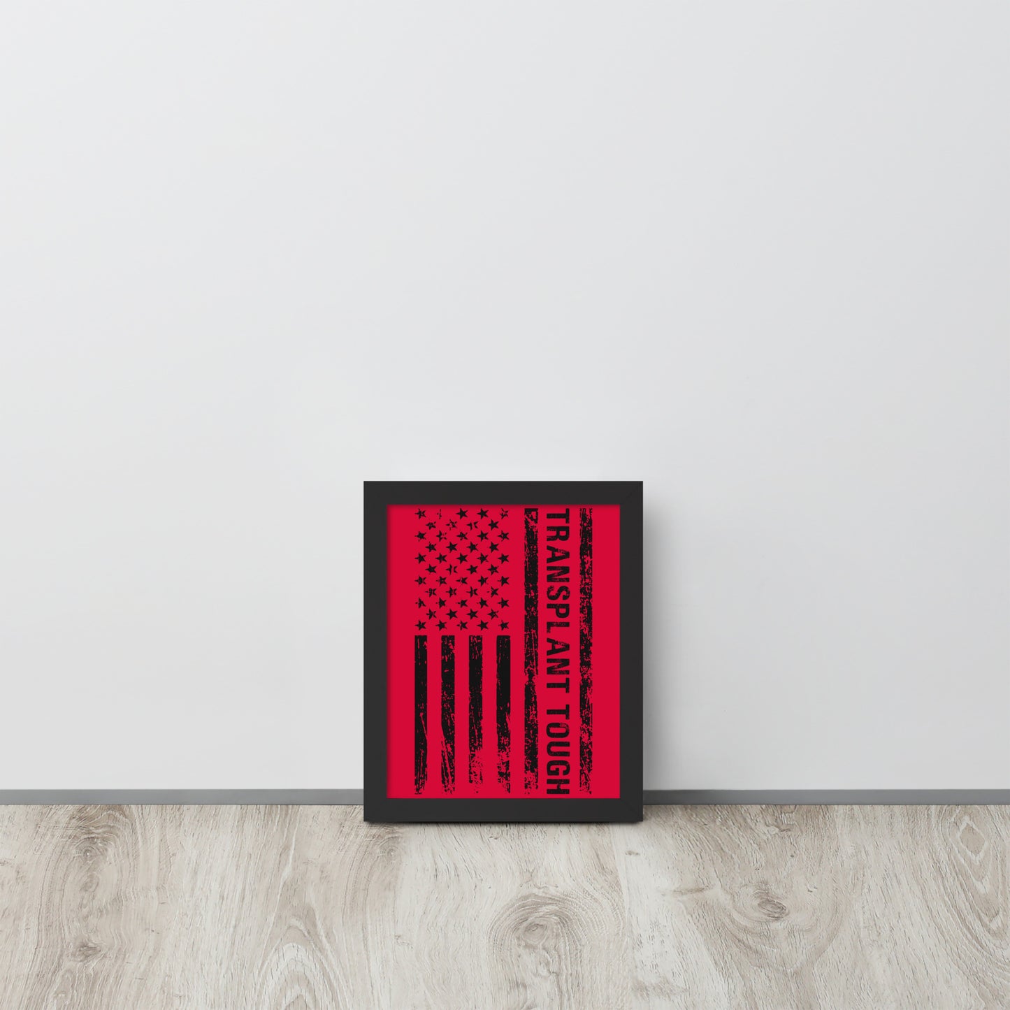 Kidney Awareness Wooden Framed Quality Print