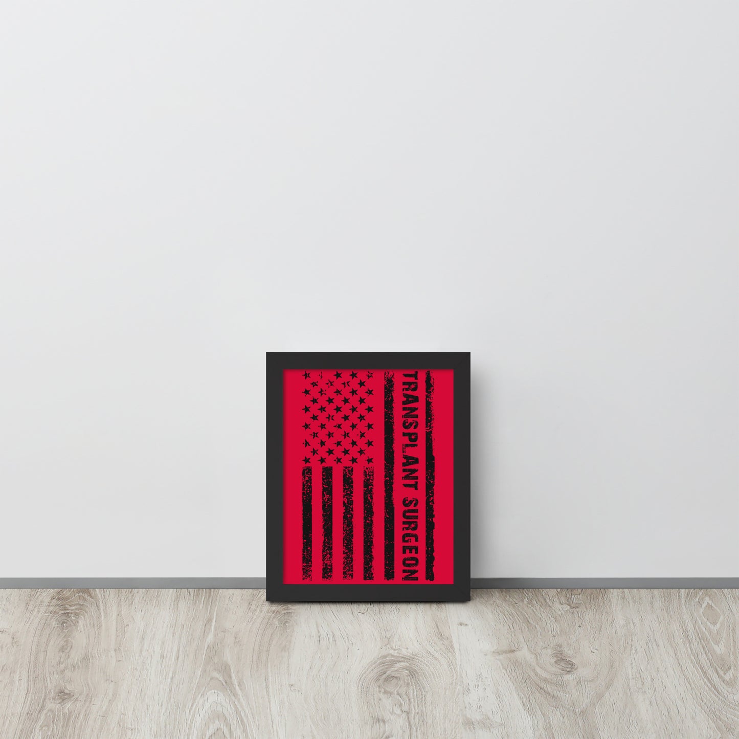 Kidney Awareness Wooden Framed Quality Print