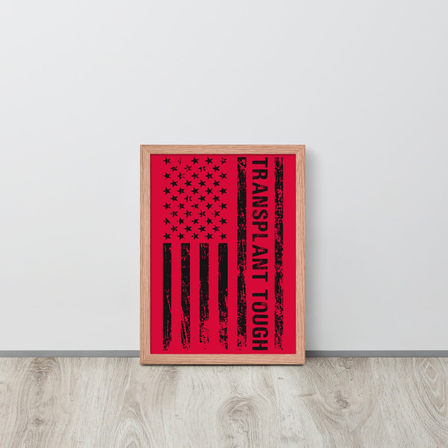 Kidney Awareness Wooden Framed Quality Print