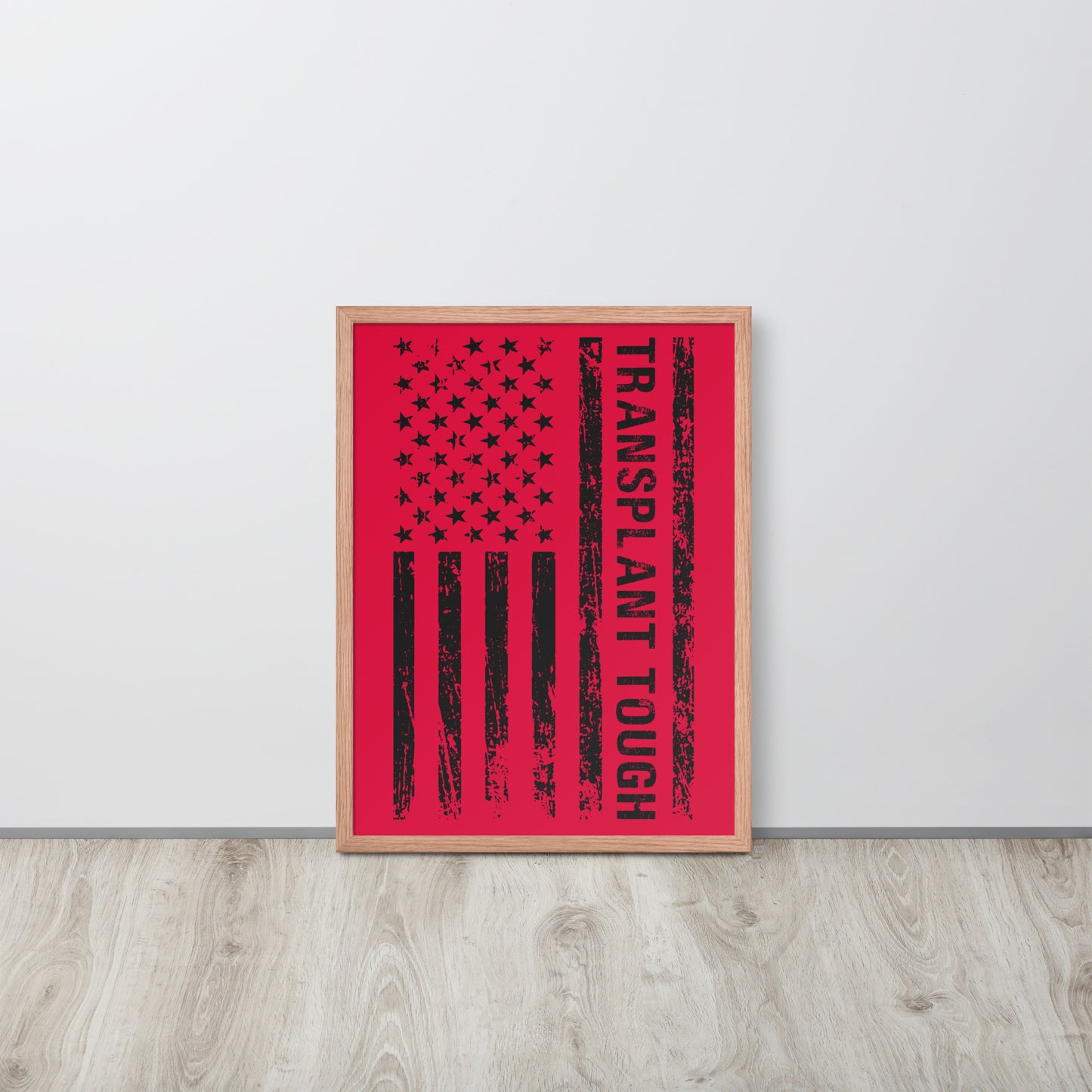 Kidney Awareness Wooden Framed Quality Print