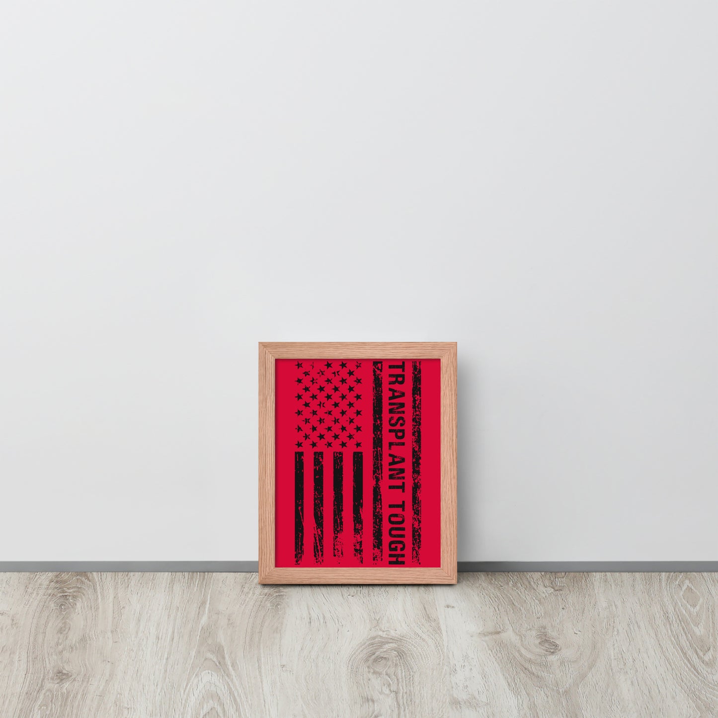 Kidney Awareness Wooden Framed Quality Print