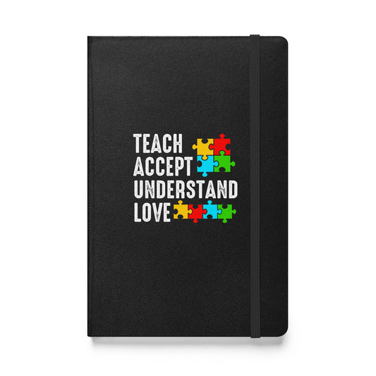 Autism Acceptance Together Hardcover Bound Journal